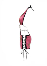 ED HARDY PINK CROSS REWORKED SLINGSHOT SET