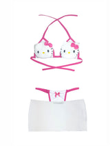 HELLO KITTY POCKET BIKINI & MINI SKIRT SET