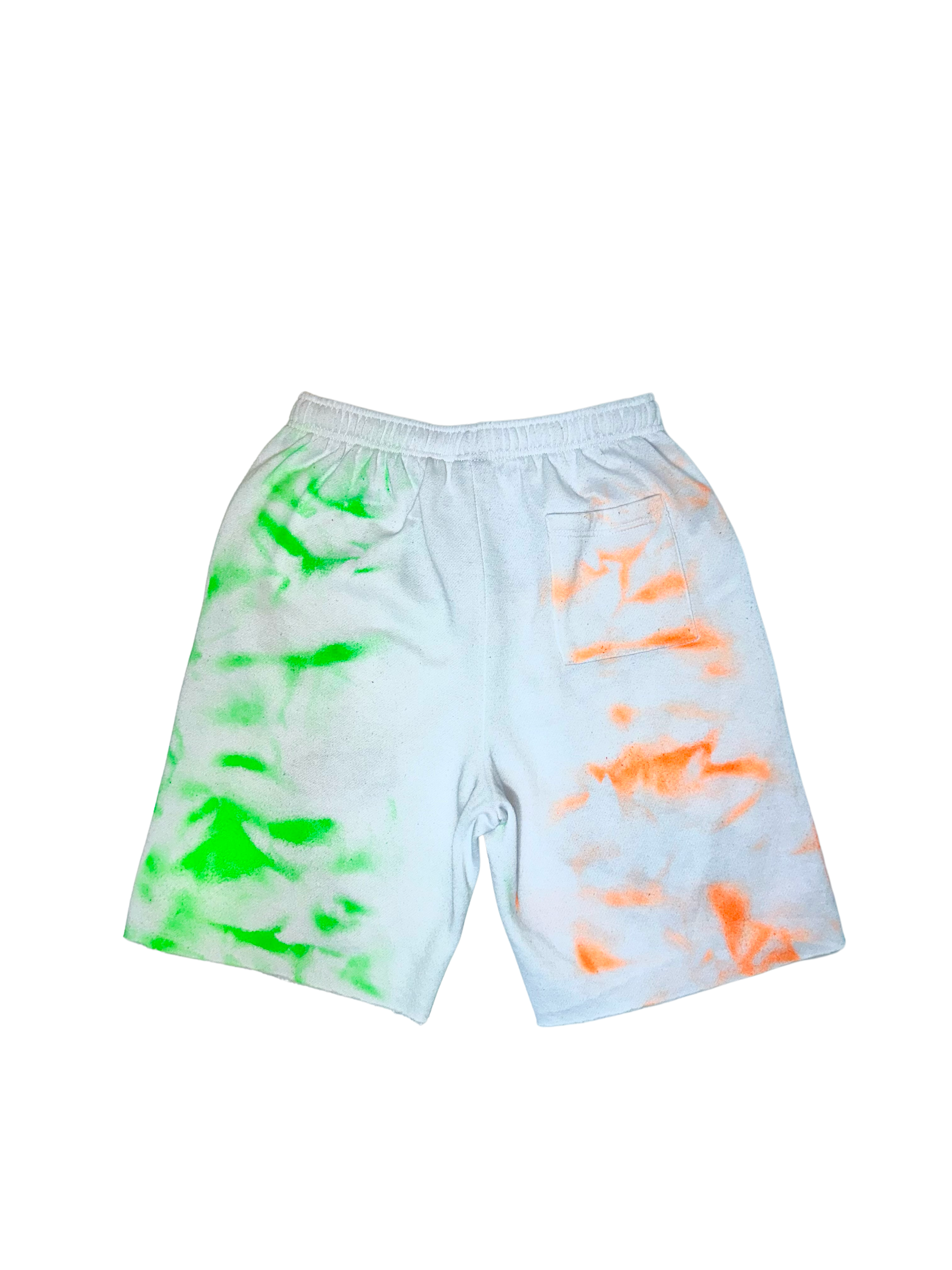 MONEY TIE DYE SHORTS