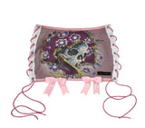 ED HARDY MAUVE SKULL SET