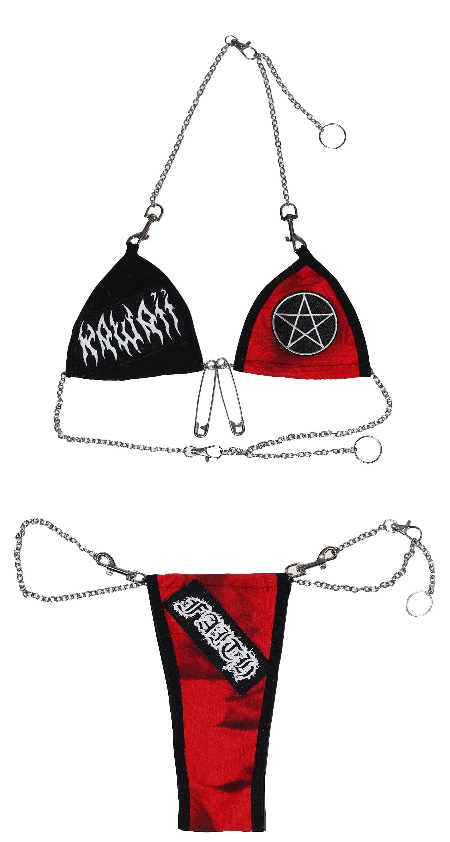 TWO TONE MAVERICK BIKINI (PENTAGRAM)