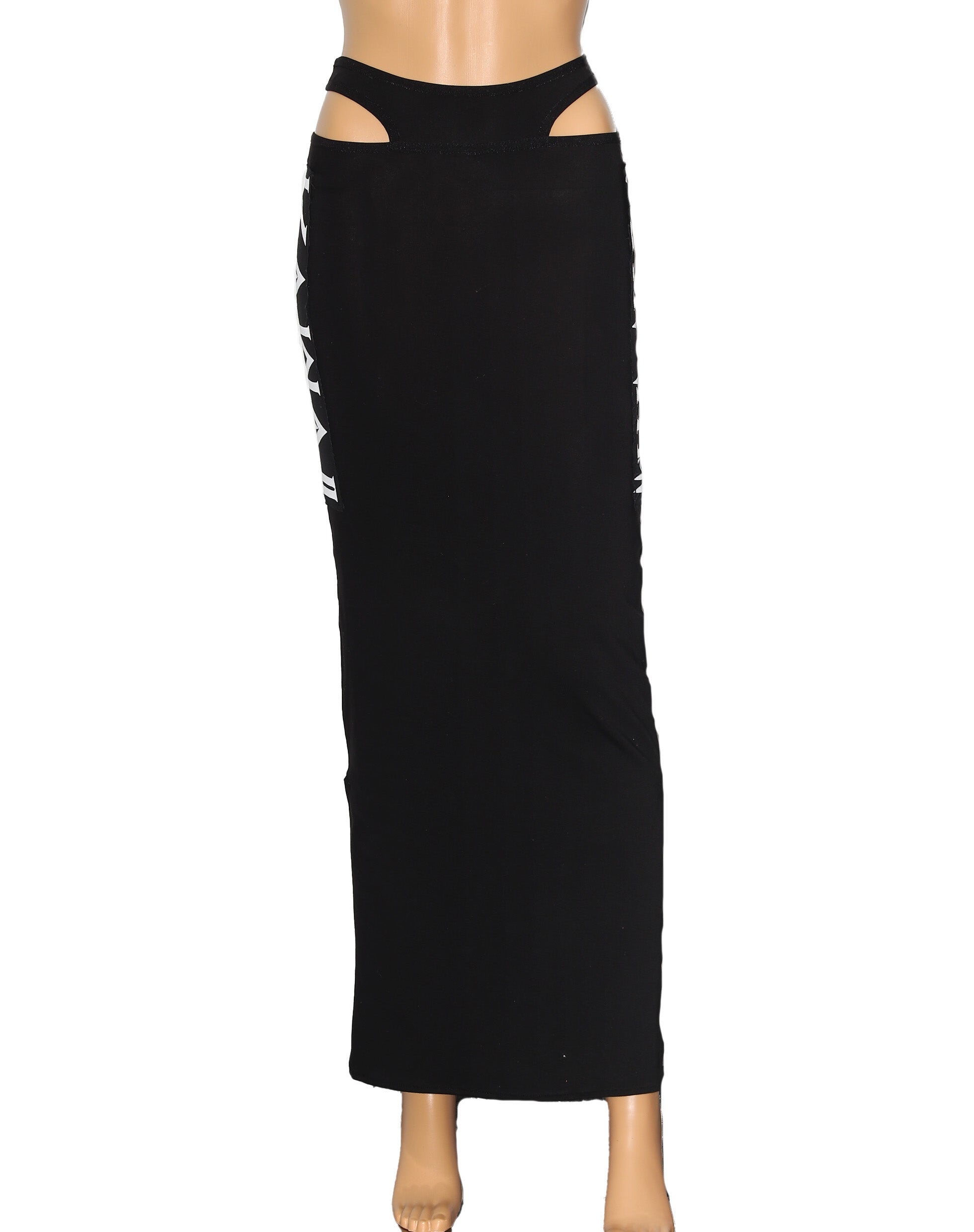 REVOLT CUT OUT LONG SKIRT