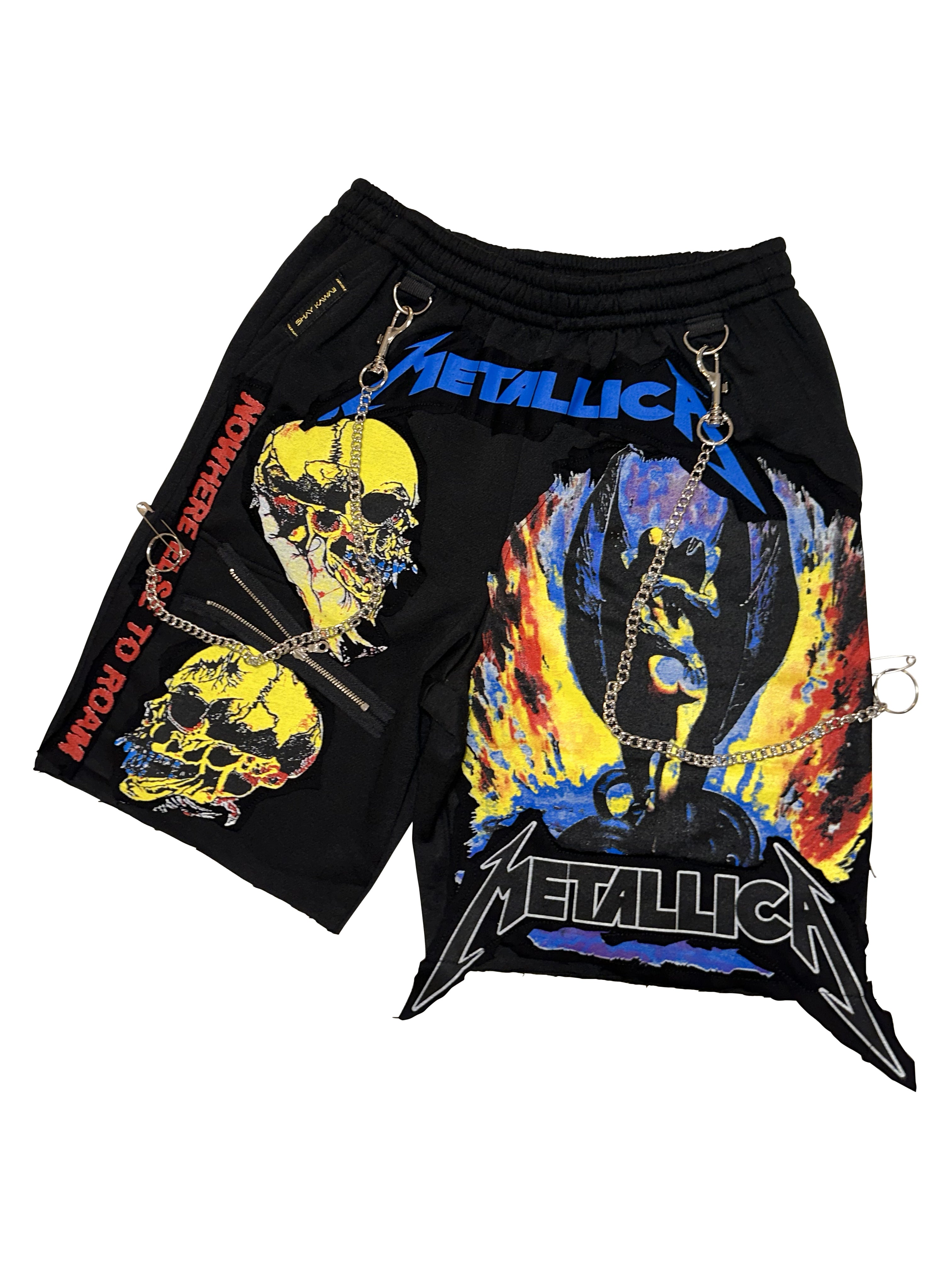 METALLICA JOGGER SHORTS