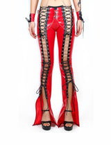 THE " INFERNO" LACED'UP  PANTS