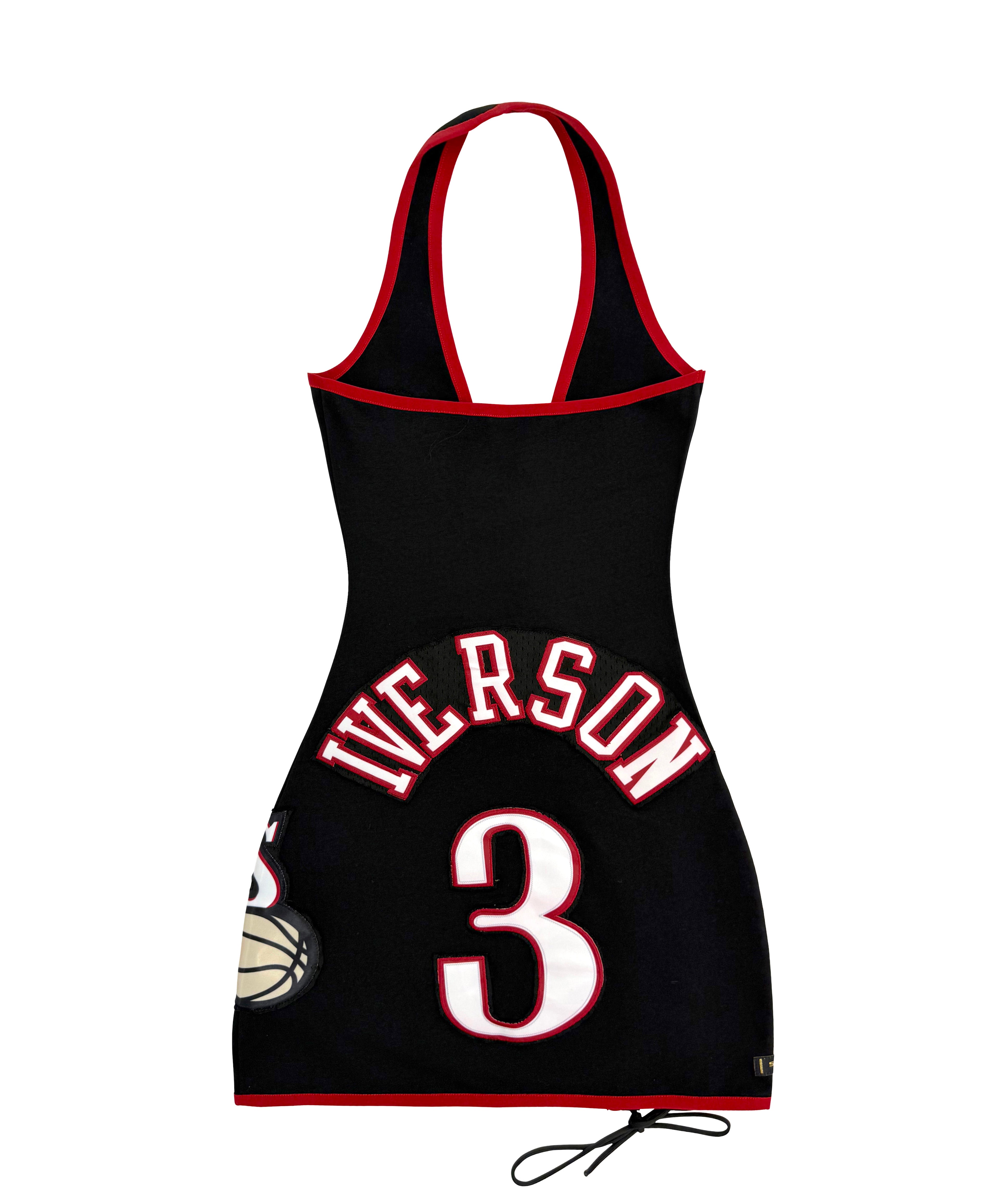 PHILLY SIXERS LACE-UP DRESS (BLACK)