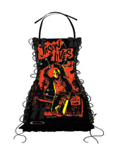 JASON LIVES REWORKED LACE-UP MINI DRESS