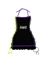 JOKER REWORKED LACE-UP MINI DRESS