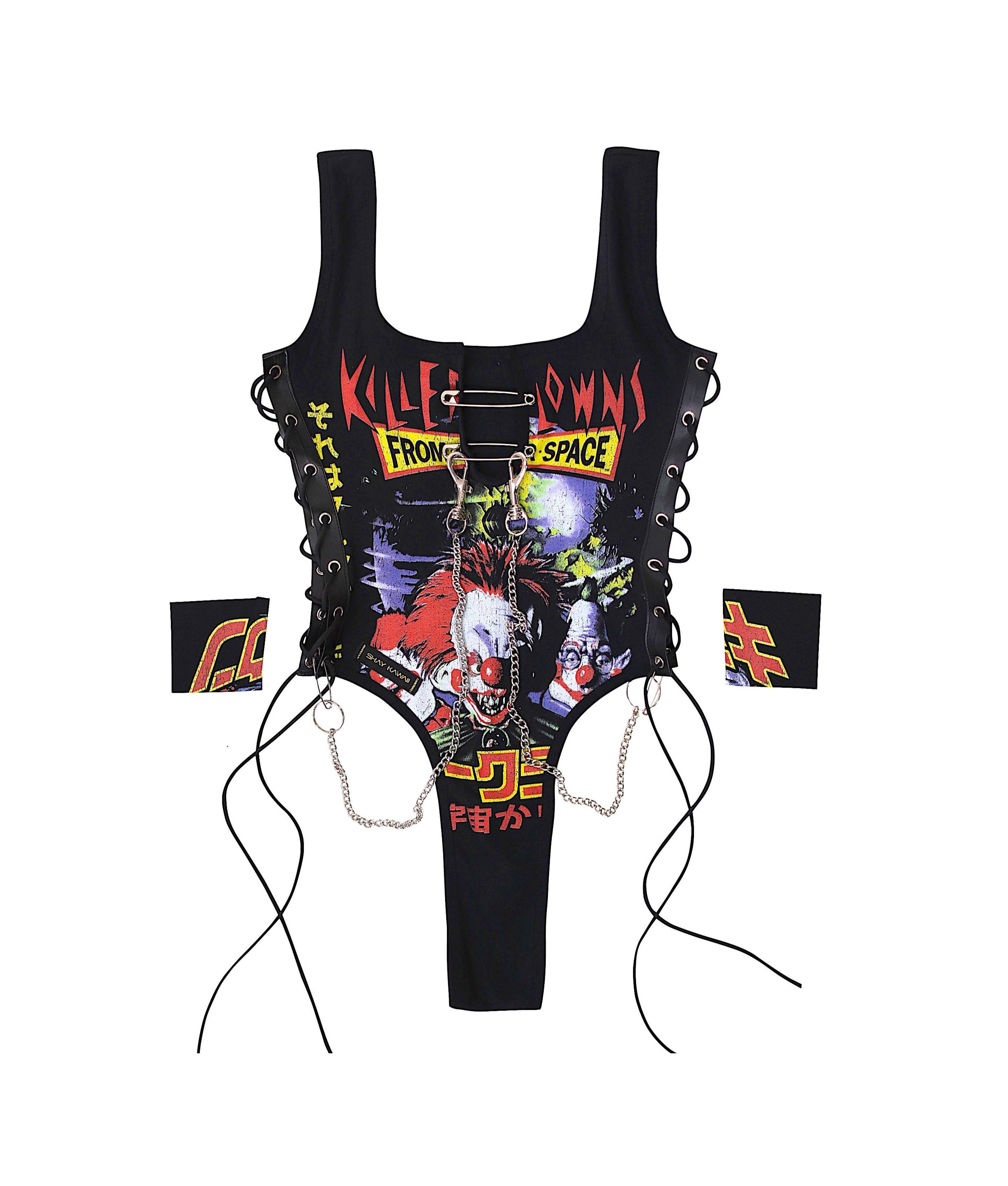 KILLER KLOWNS REWORKED LACE-UP ONESIE