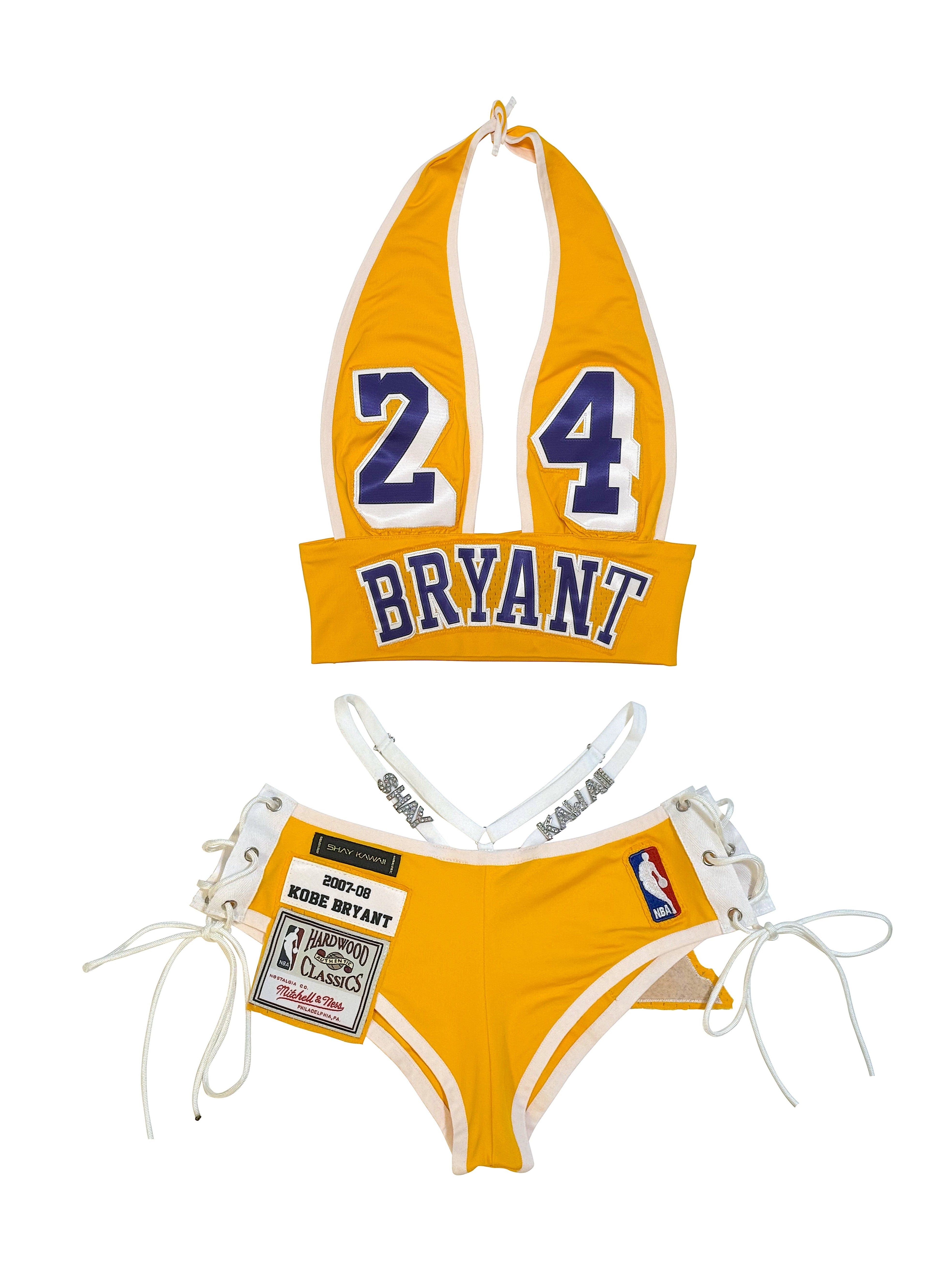 RTS LAKERS MINI SHORT // SIZE TOP SMALL / BOTTOM MEDIUM