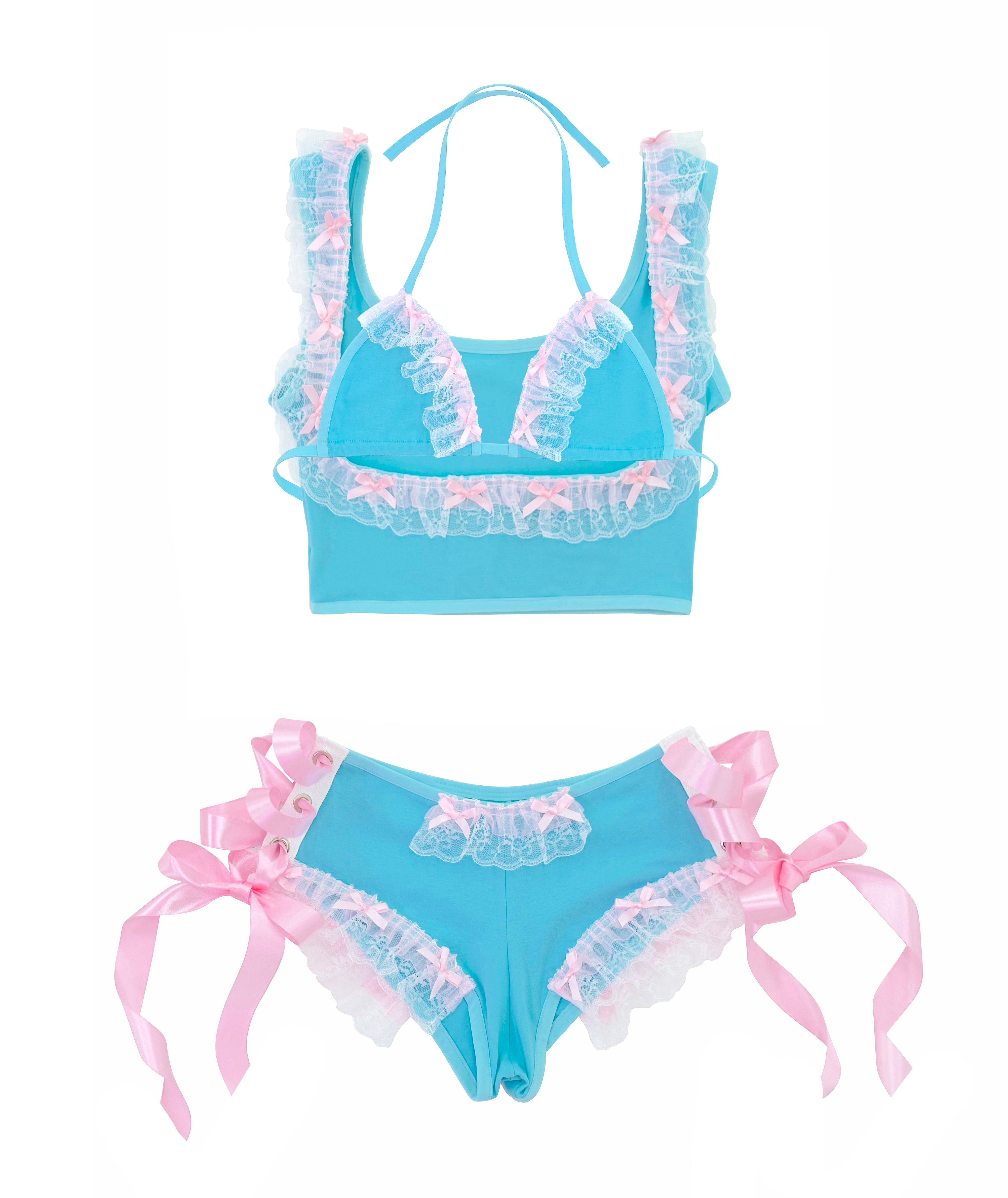 MARIE ANTOINETTE TOP SET BLUE