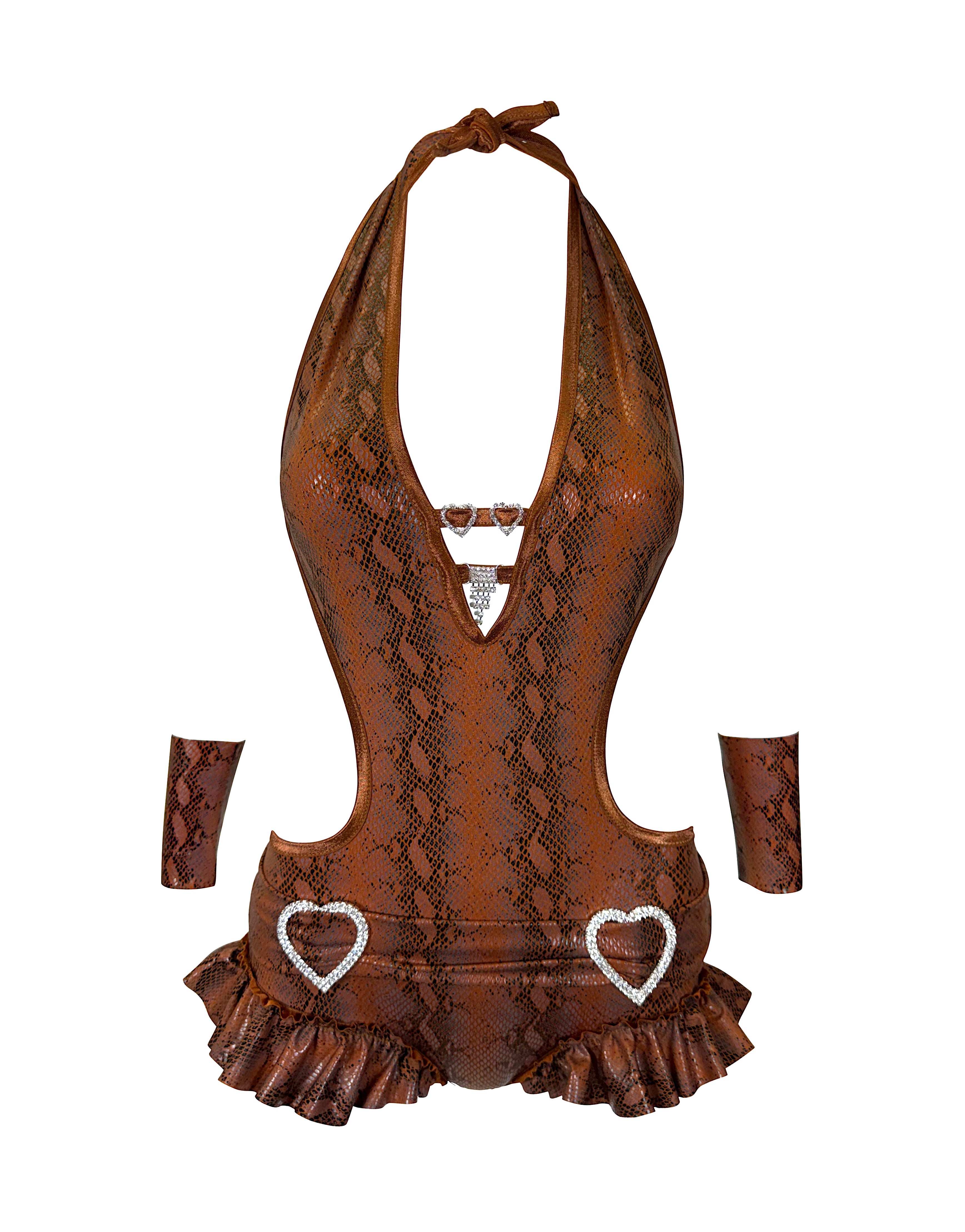 Python Romper MARQUISE PYTHON ROMPER – shaykawaii