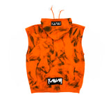 MATRIX SLEEVELESS ZIP-UP HOODIE