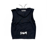 MATRIX SLEEVELESS ZIP-UP HOODIE