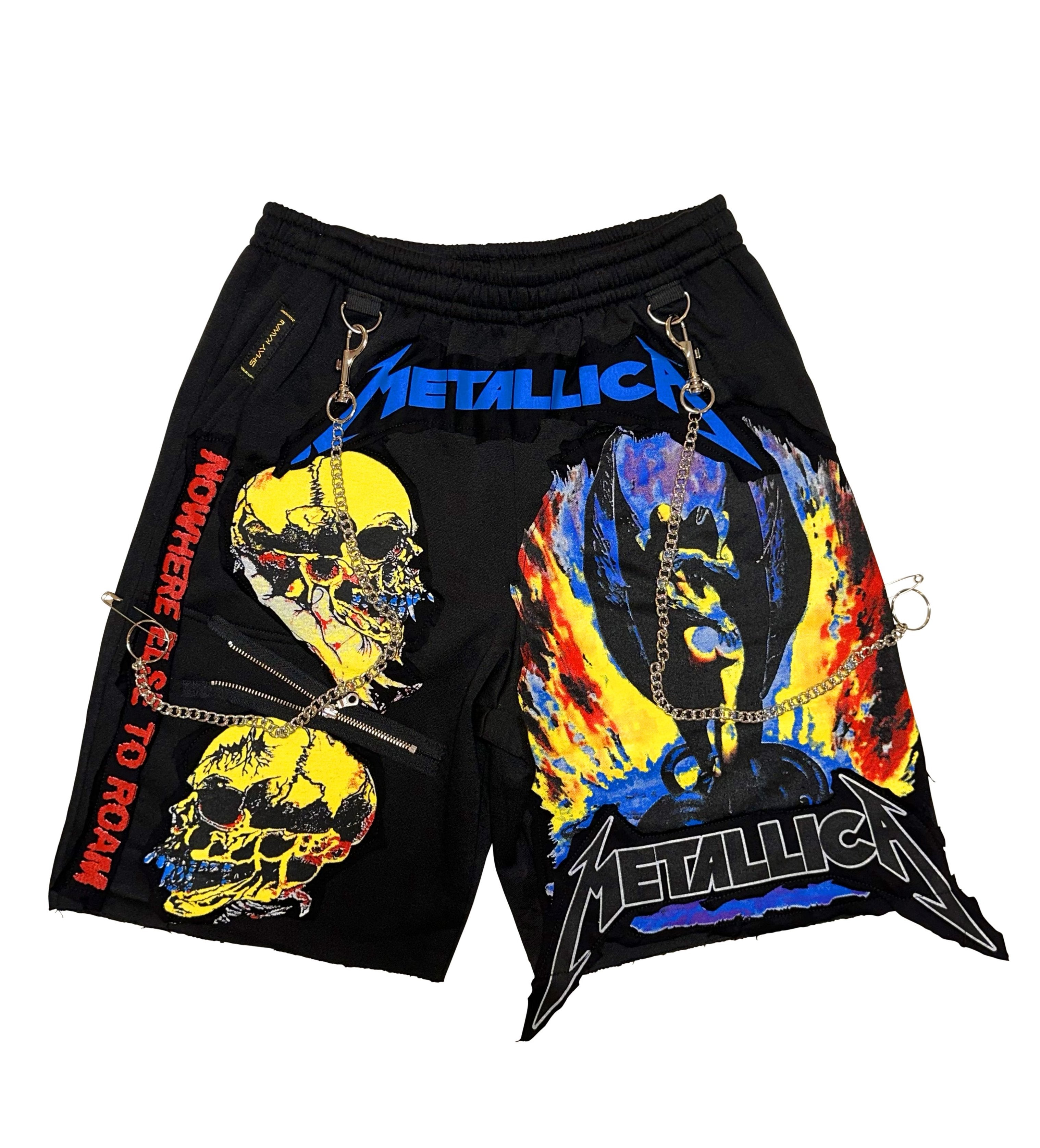 RTS METALLICA JOGGER SHORTS // SIZE 2XL
