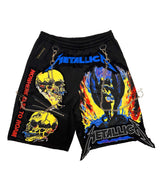 RTS METALLICA JOGGER SHORTS // SIZE 2XL