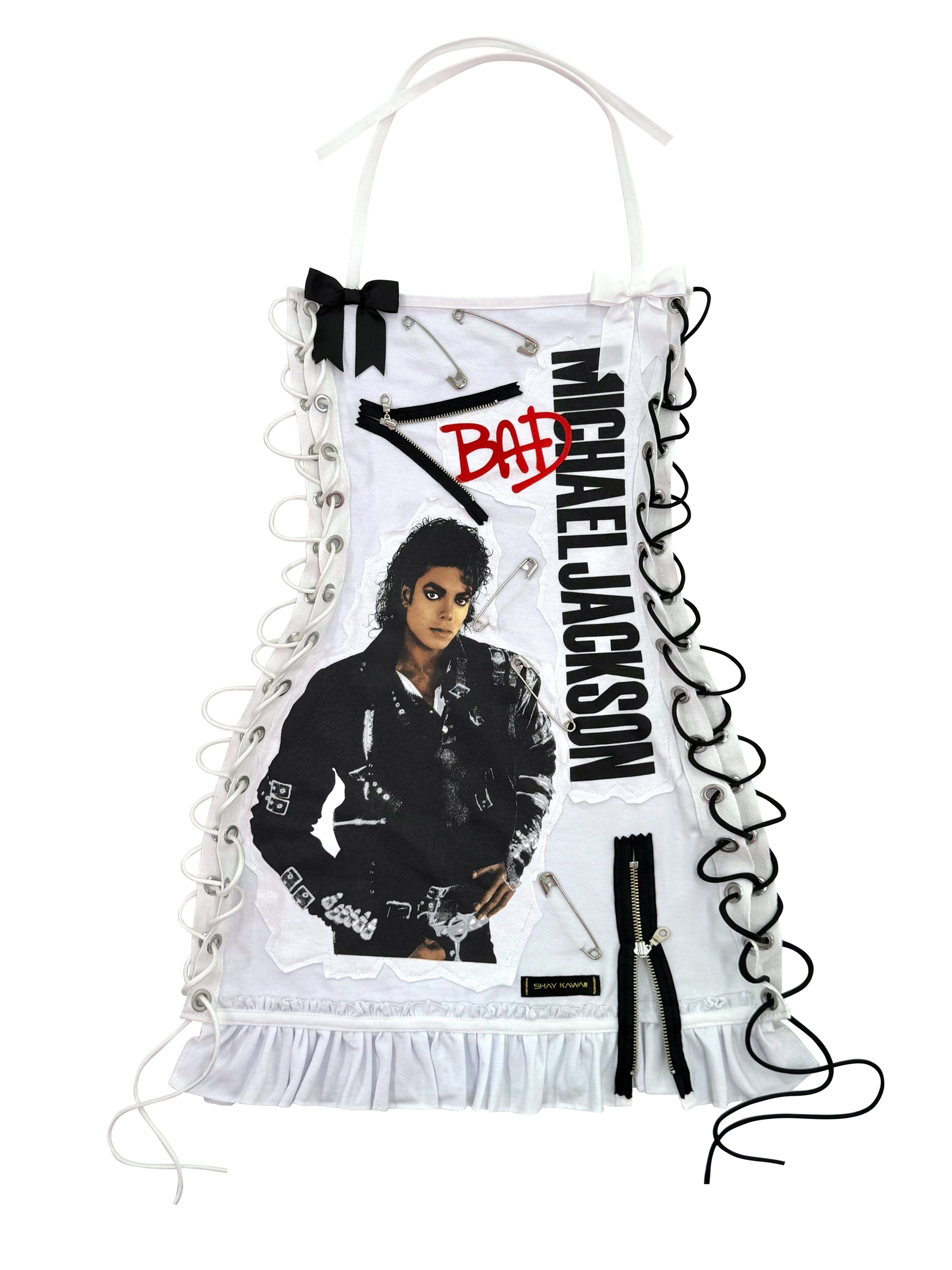 RTS MICHAEL JACKSON BAD MINI DRESS // SIZE SMALL