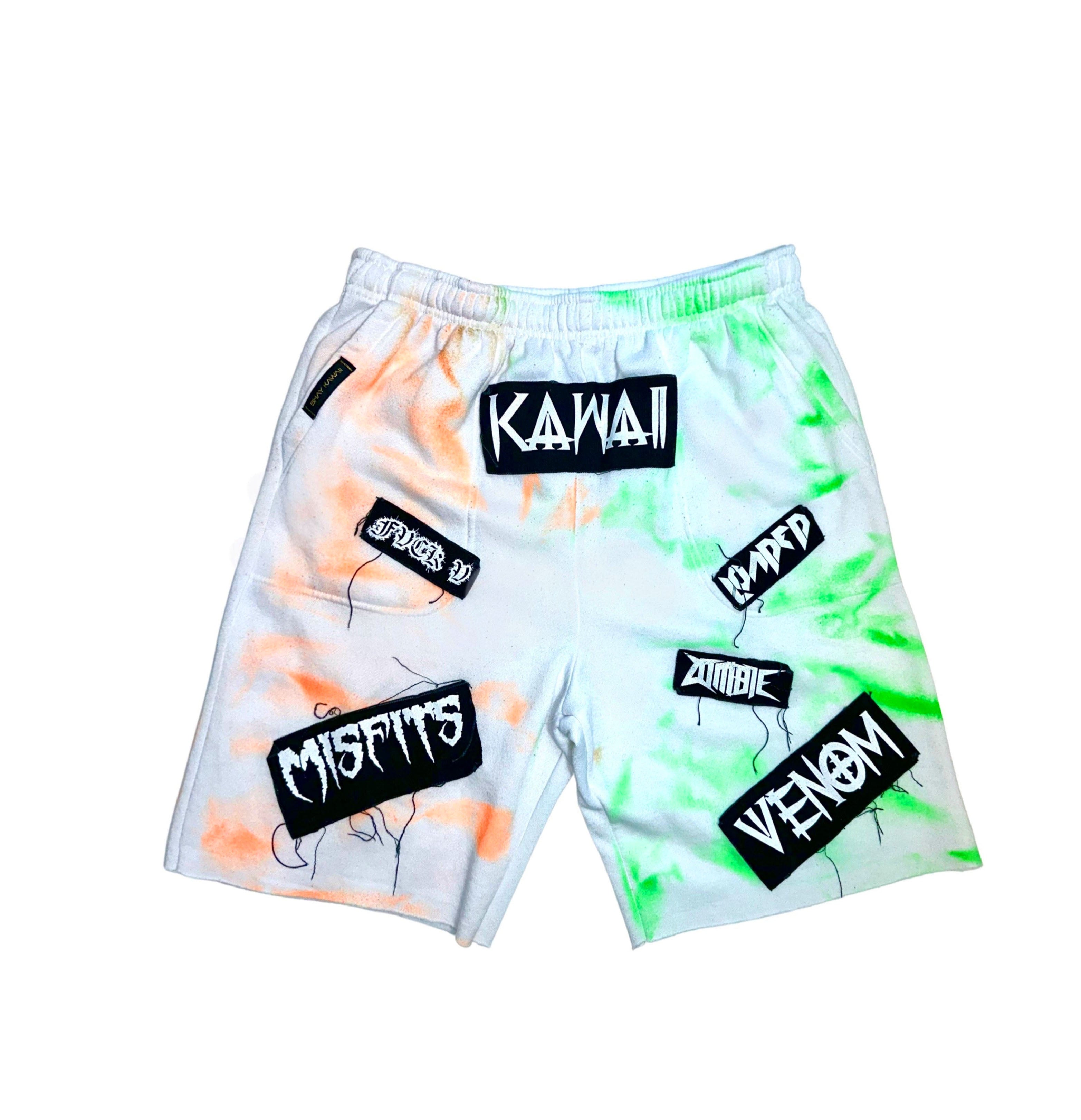 MONEY TIE DYE SHORTS