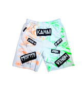 MONEY TIE DYE SHORTS