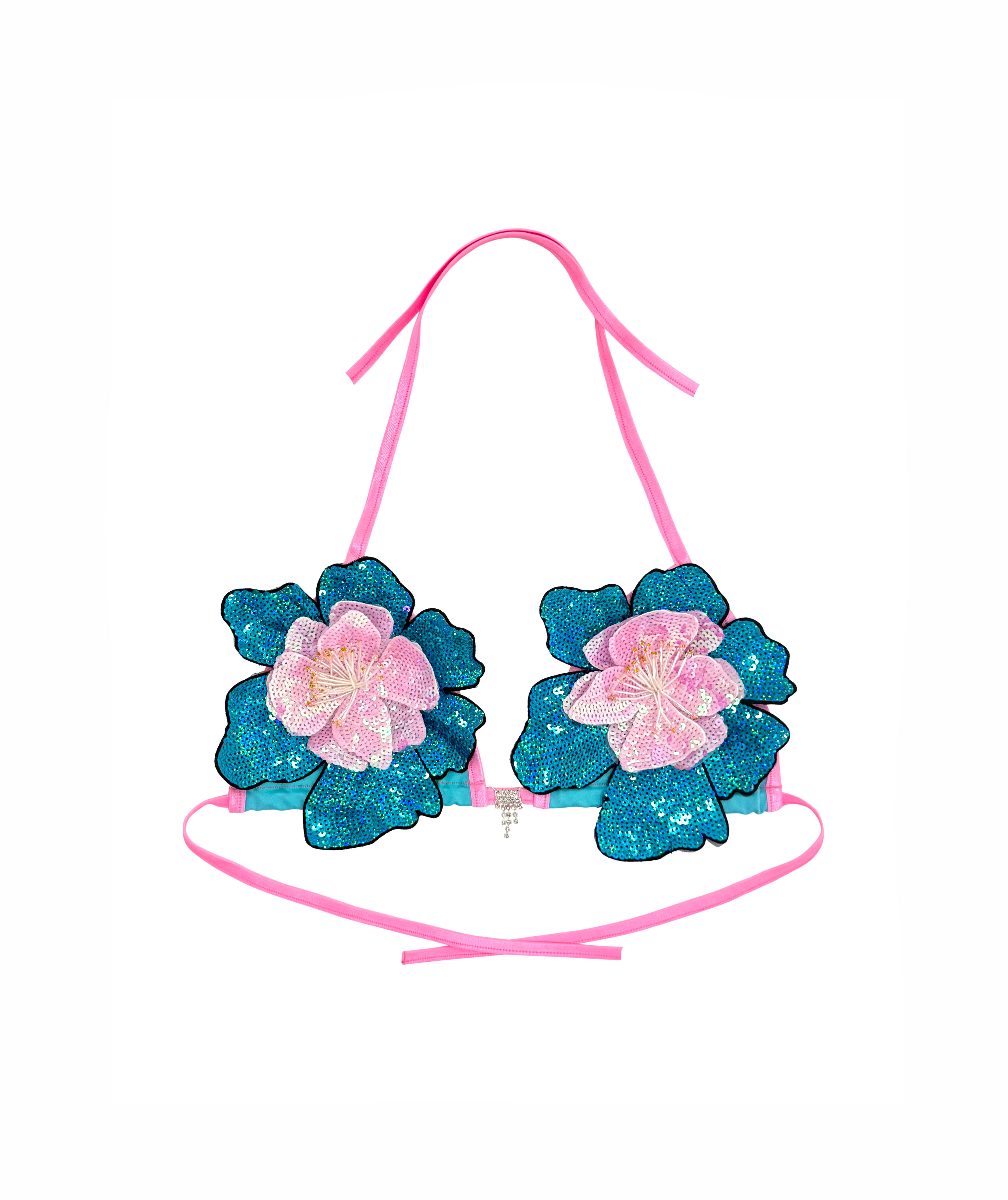 PARADISE SEQUINS SET PINK