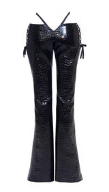 PEEKABOO CROC PANTS