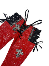 PEEKABOO CROC PANTS