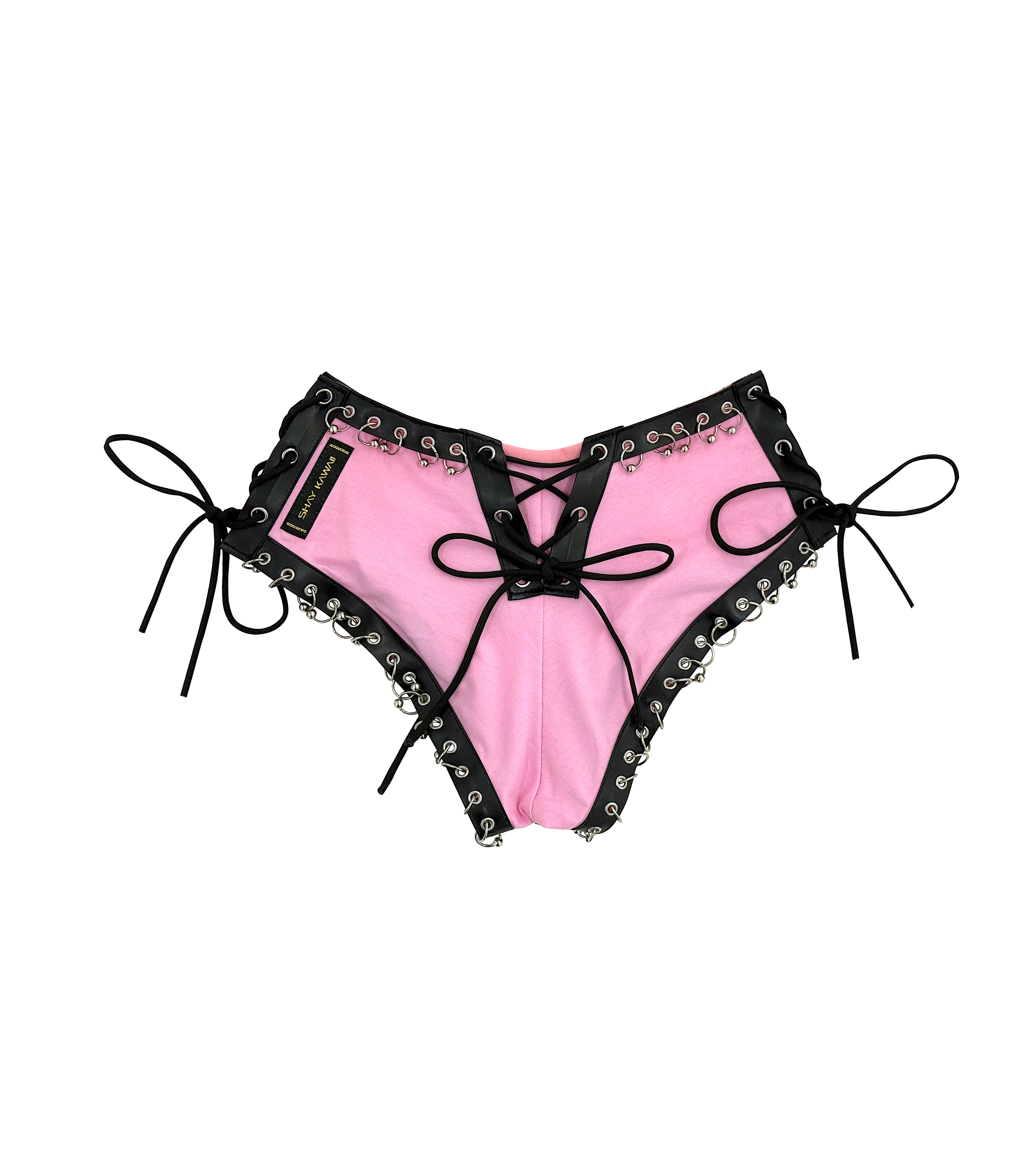 PIERCED DOLL MINI SHORTS