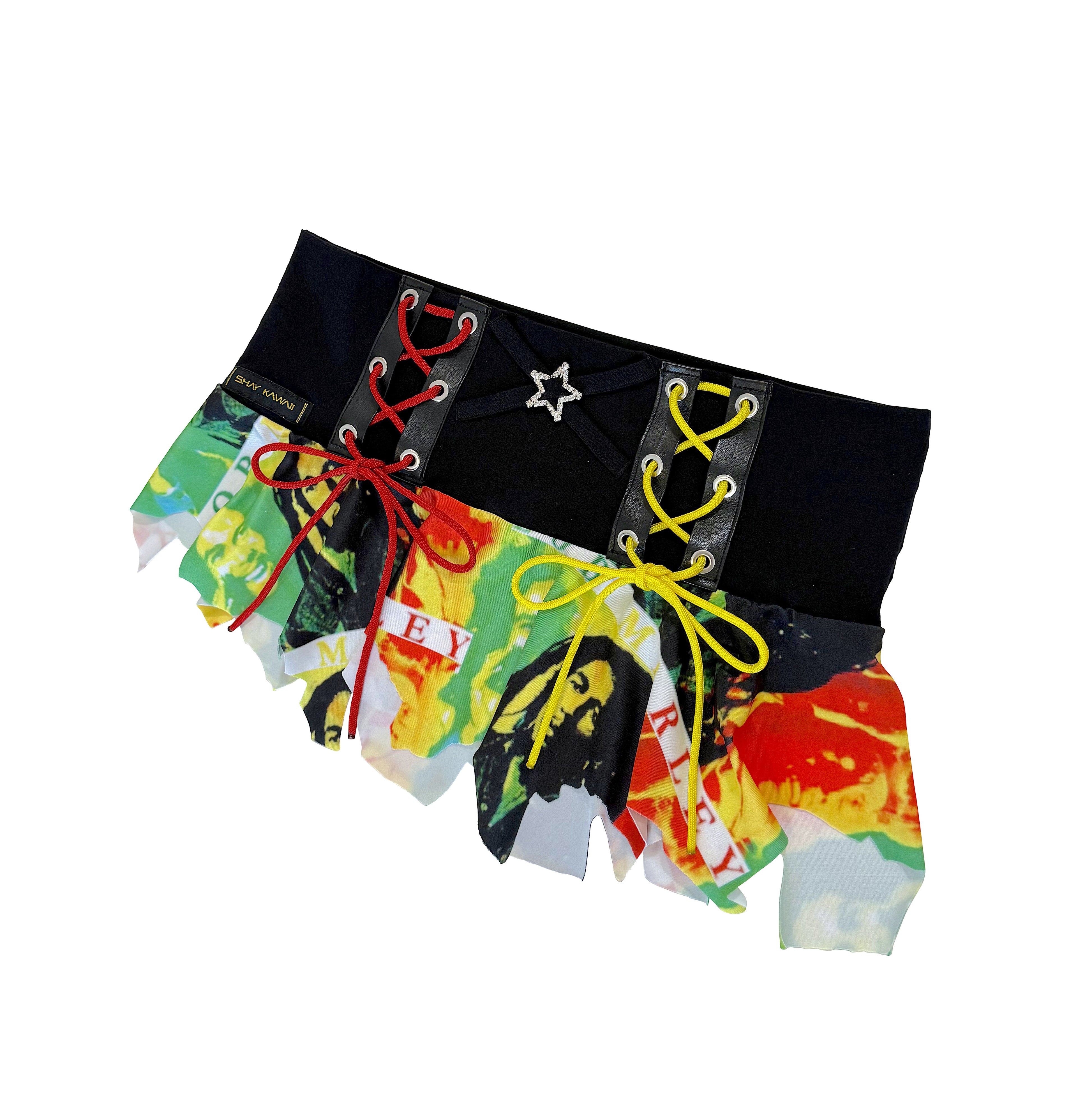 REGGAE MINI SKIRT