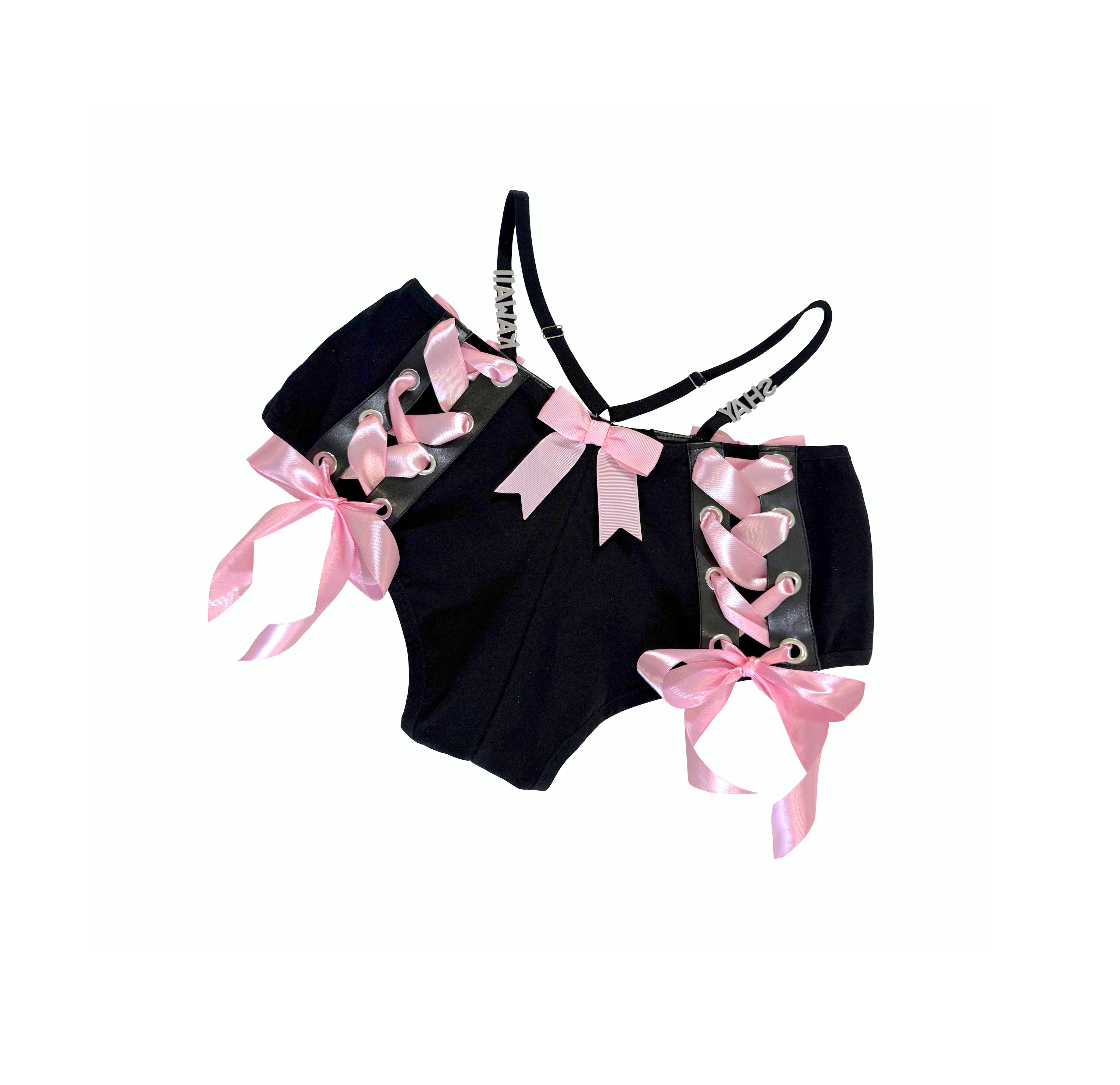 RIBBON & BOWS MINI SHORTS