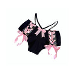 RIBBON & BOWS MINI SHORTS