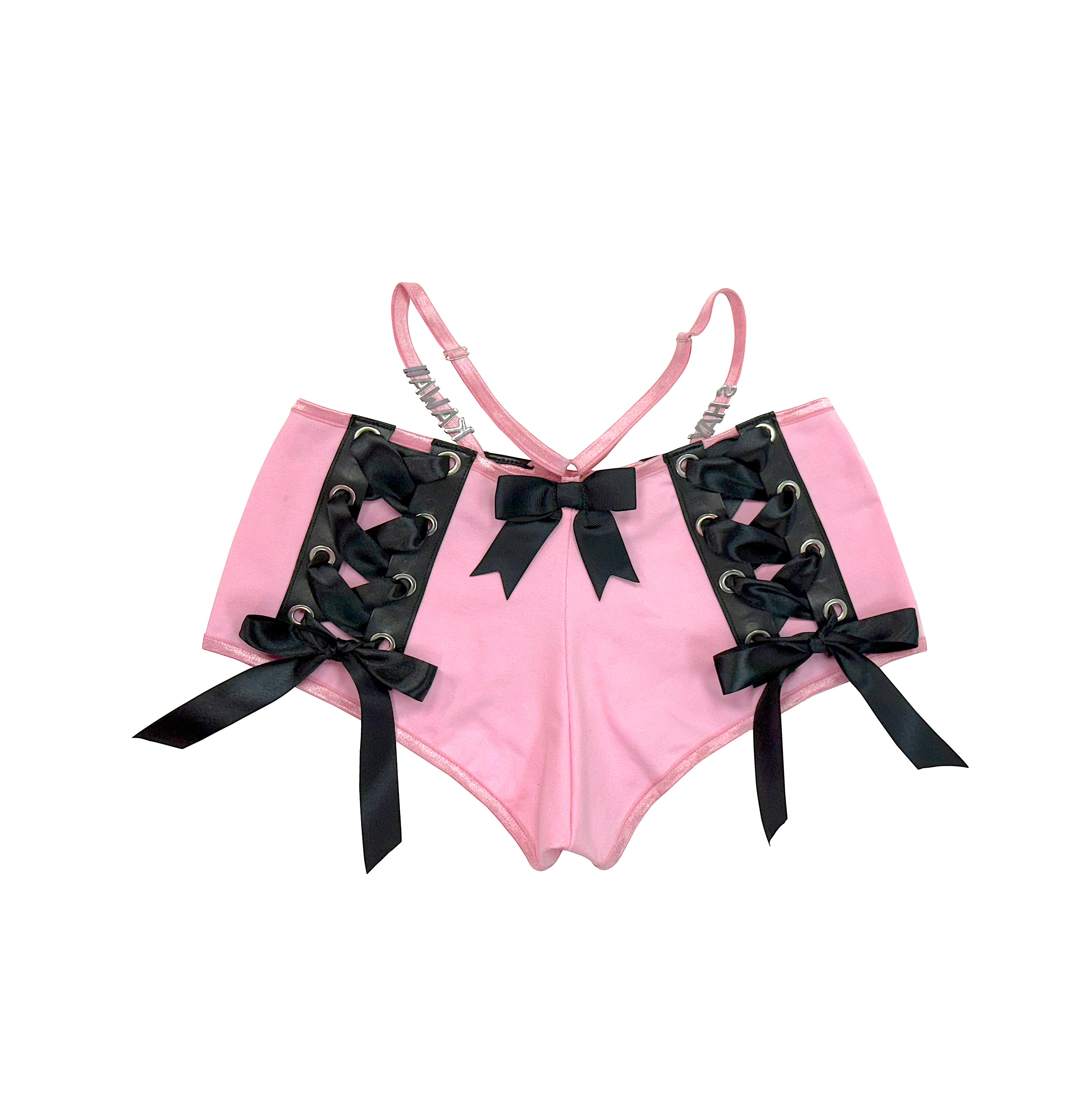 RIBBON & BOWS MINI SHORTS