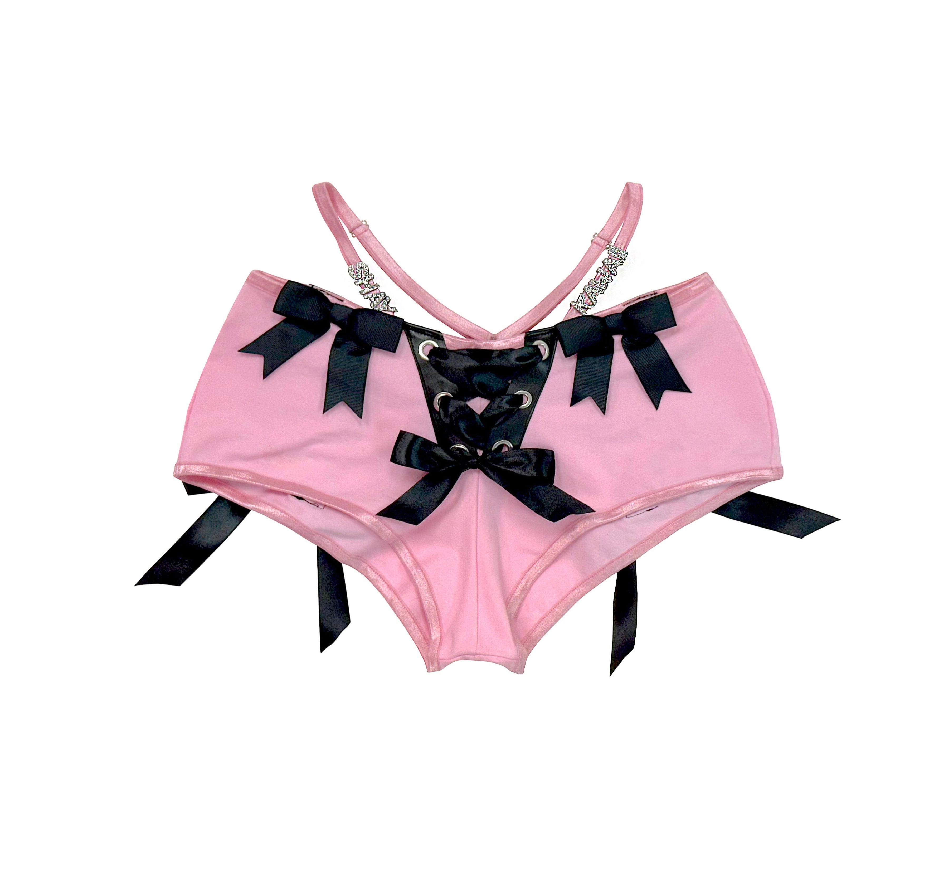 RIBBON & BOWS MINI SHORTS