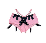 RIBBON & BOWS MINI SHORTS