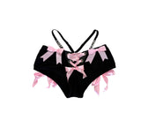 RIBBON & BOWS MINI SHORTS