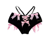RIBBON & BOWS MINI SHORTS