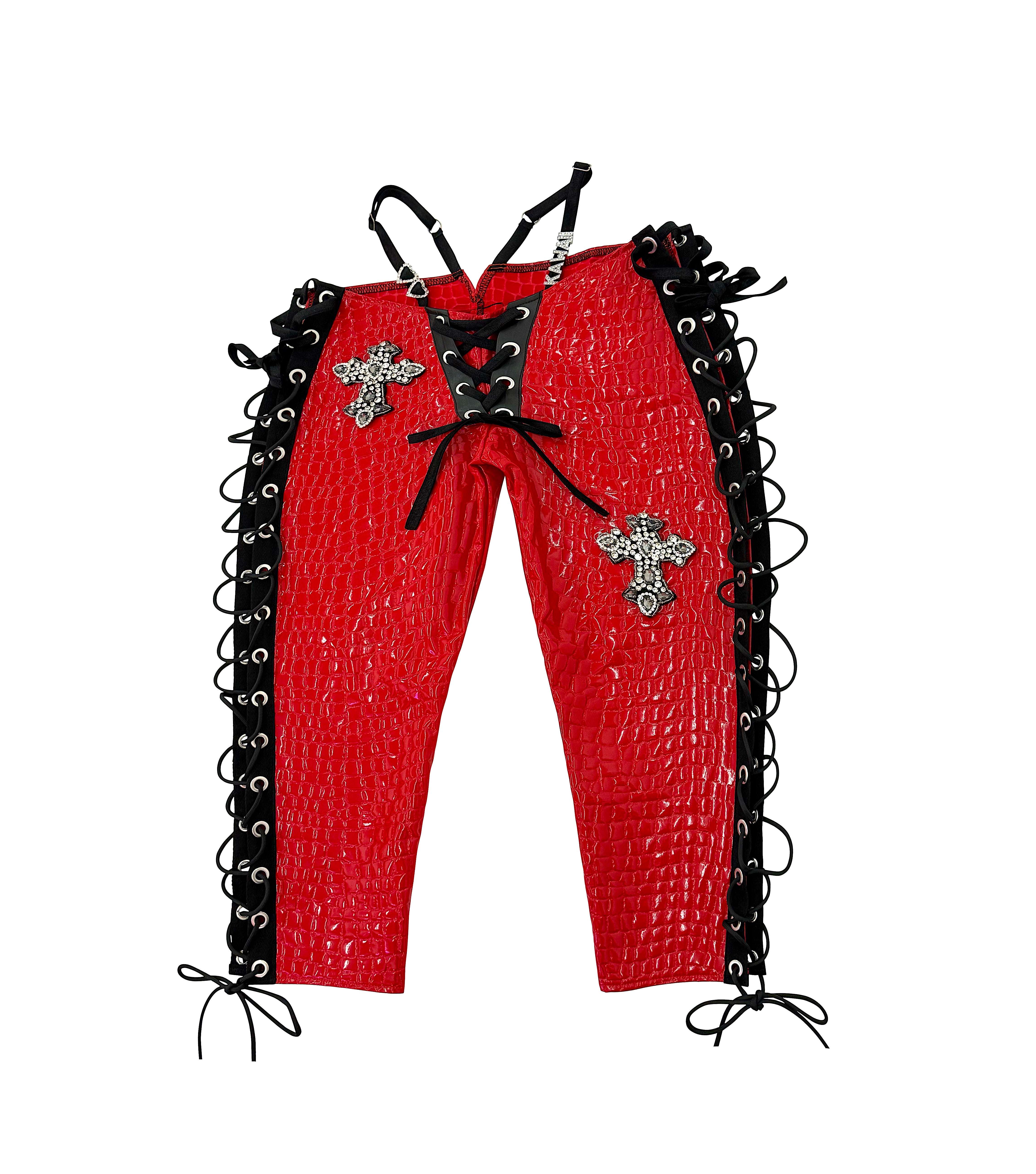 Pantalon Croc PEEKABOO Noir