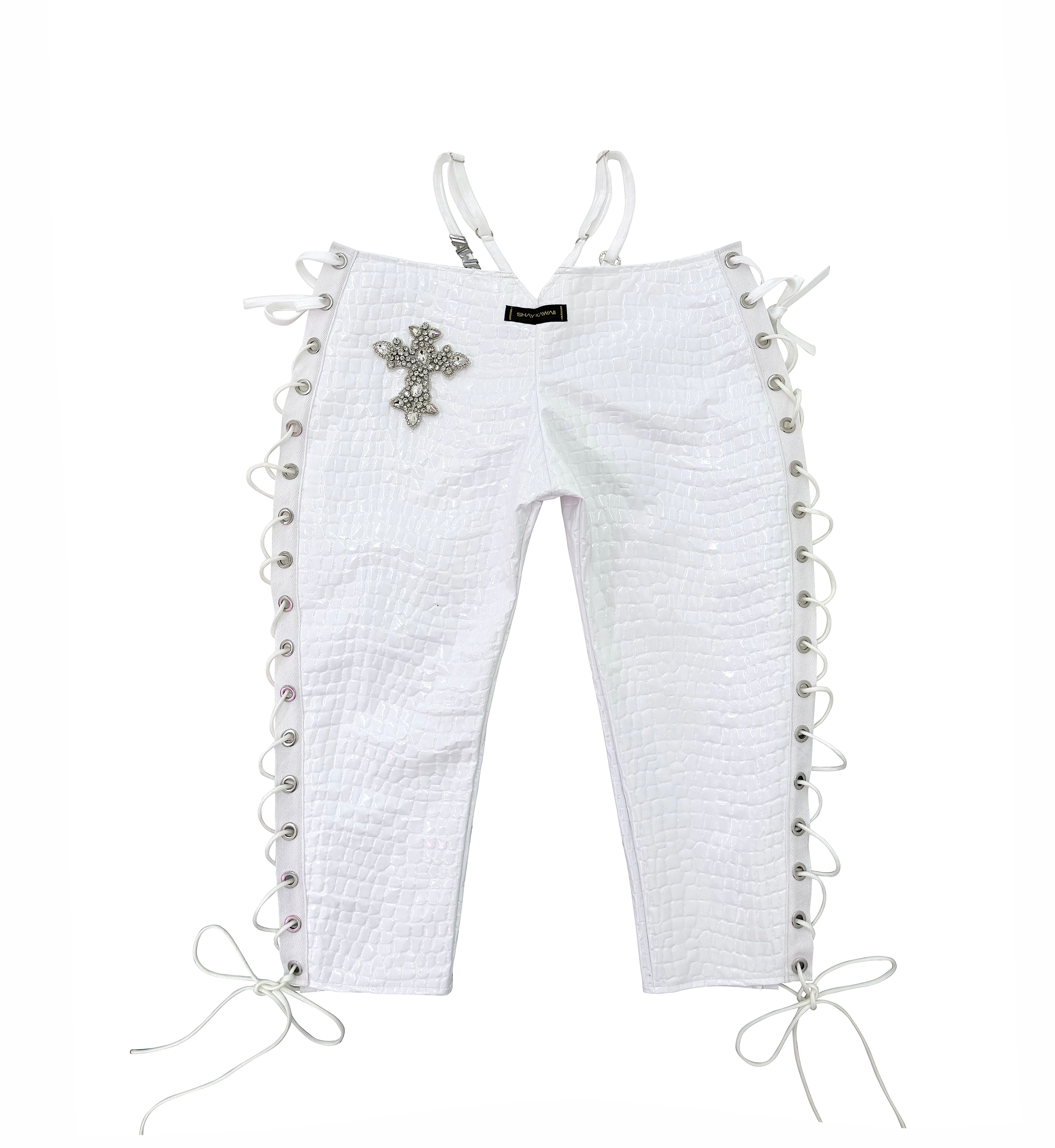 Pantalon Croc PEEKABOO Noir