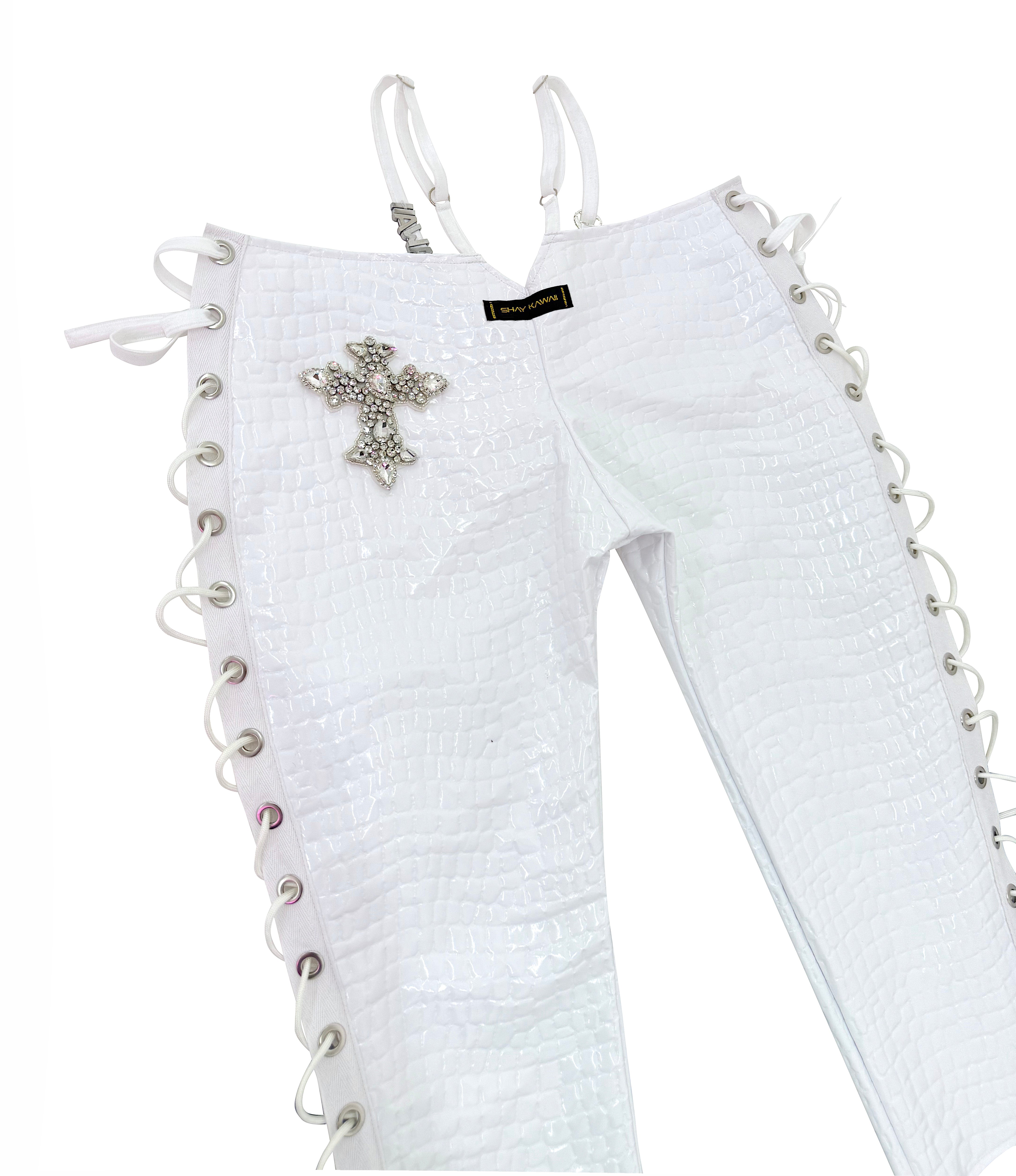 Pantalon Croc PEEKABOO Noir