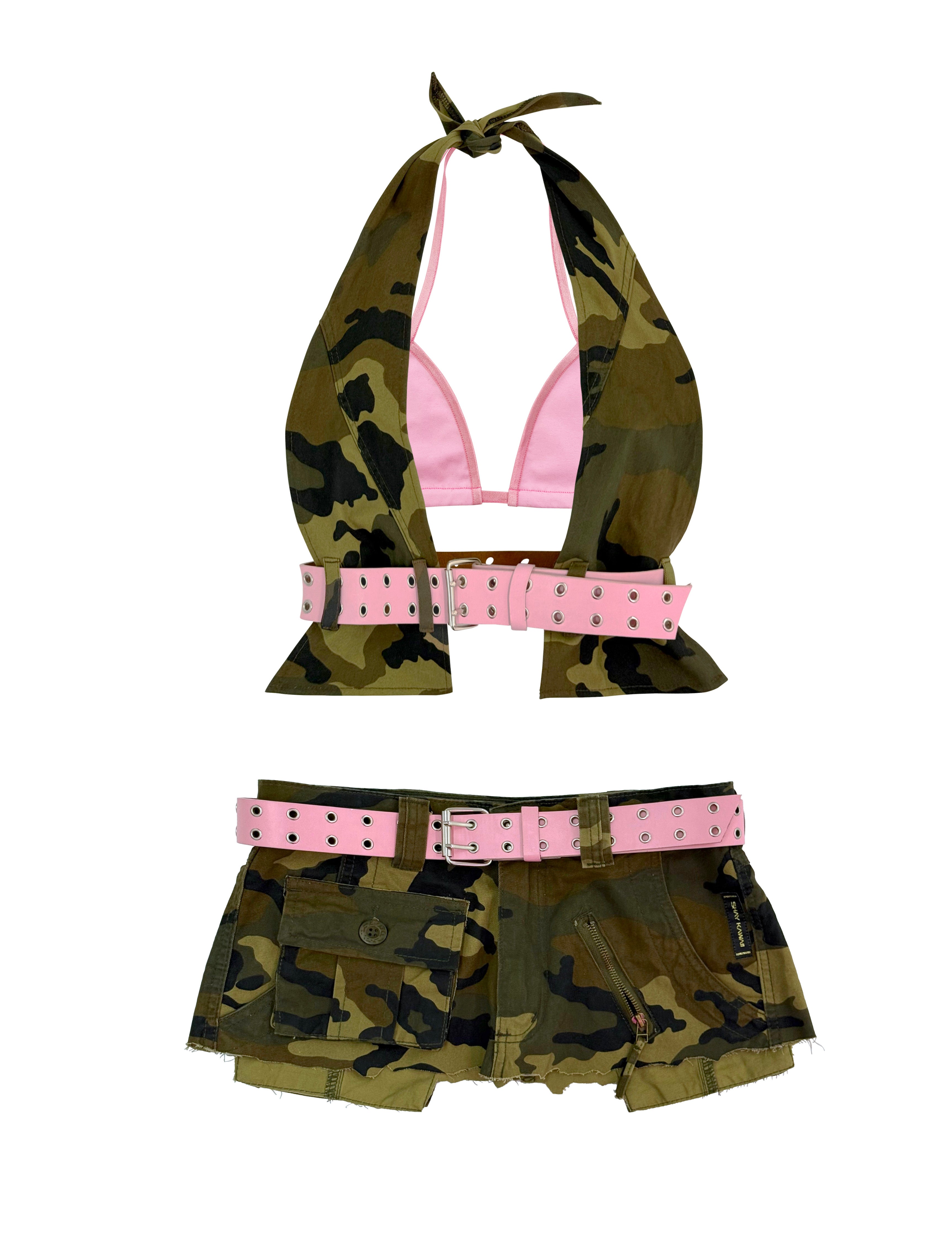 TACTICAL CAMOUFLAGE TOP SET