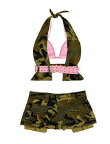 TACTICAL CAMOUFLAGE MINI SKIRT