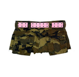 TACTICAL CAMOUFLAGE MINI SKIRT