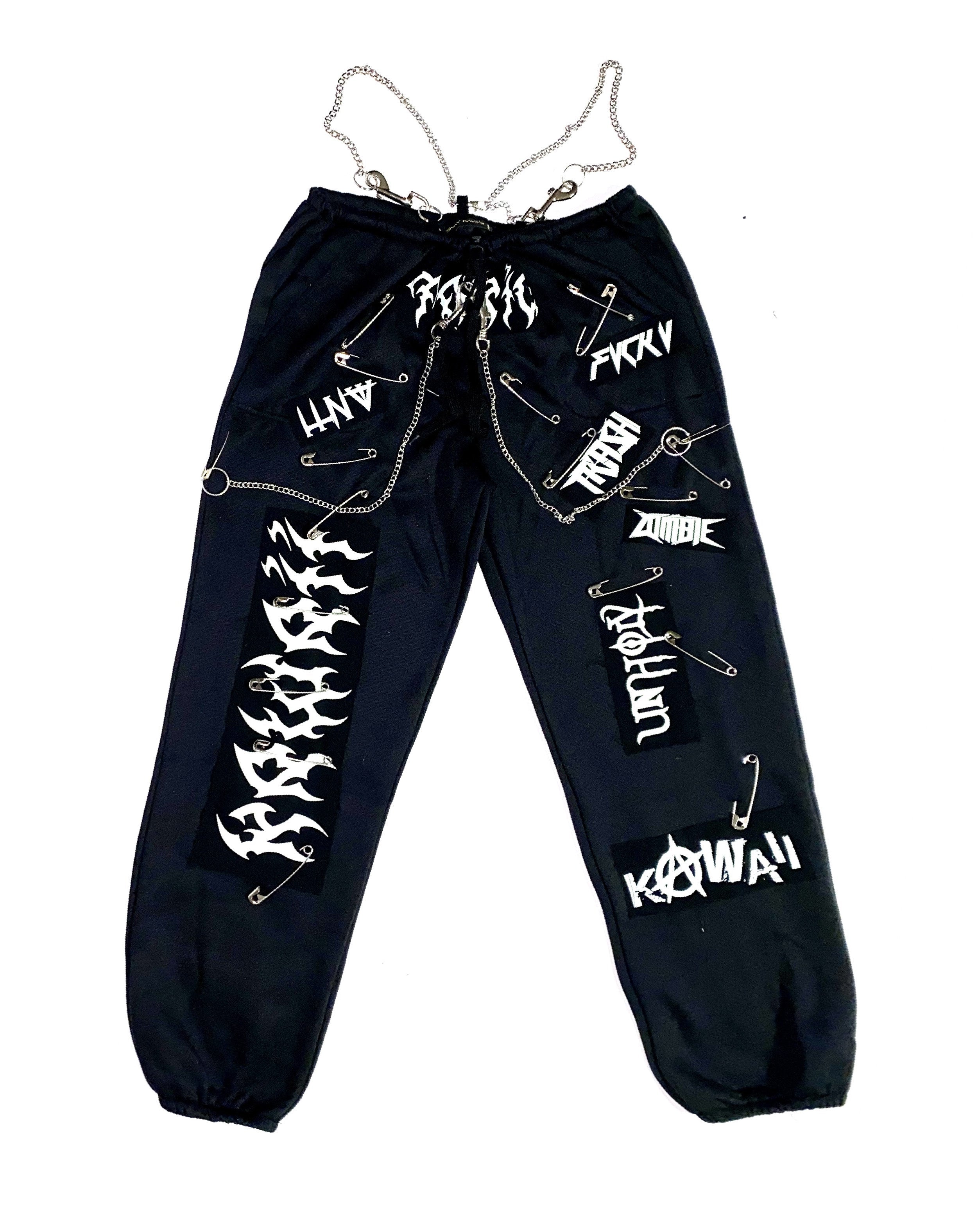 RTS BLACK ULTRA VIOLET JOGGER // SIZE LARGE