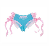 VERSAILLES MINI SHORTS BLUE