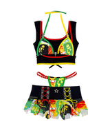 REGGAE MINI SKIRT