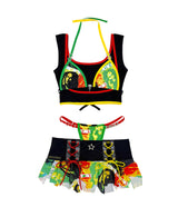 VIBRATION TOP & BRA SET