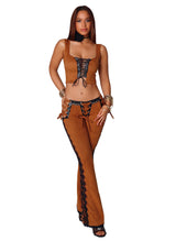 SALOON GIRL TOP AQUA