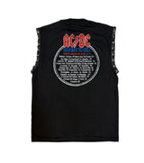 ACDC SLEEVELESS STUDDED TEE