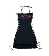 ED HARDY BLACK & PINK LOVE KILLS SLOWLY DRESS