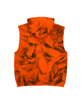 ORANGE BROOKLYN  SLEEVELESS HOODIE