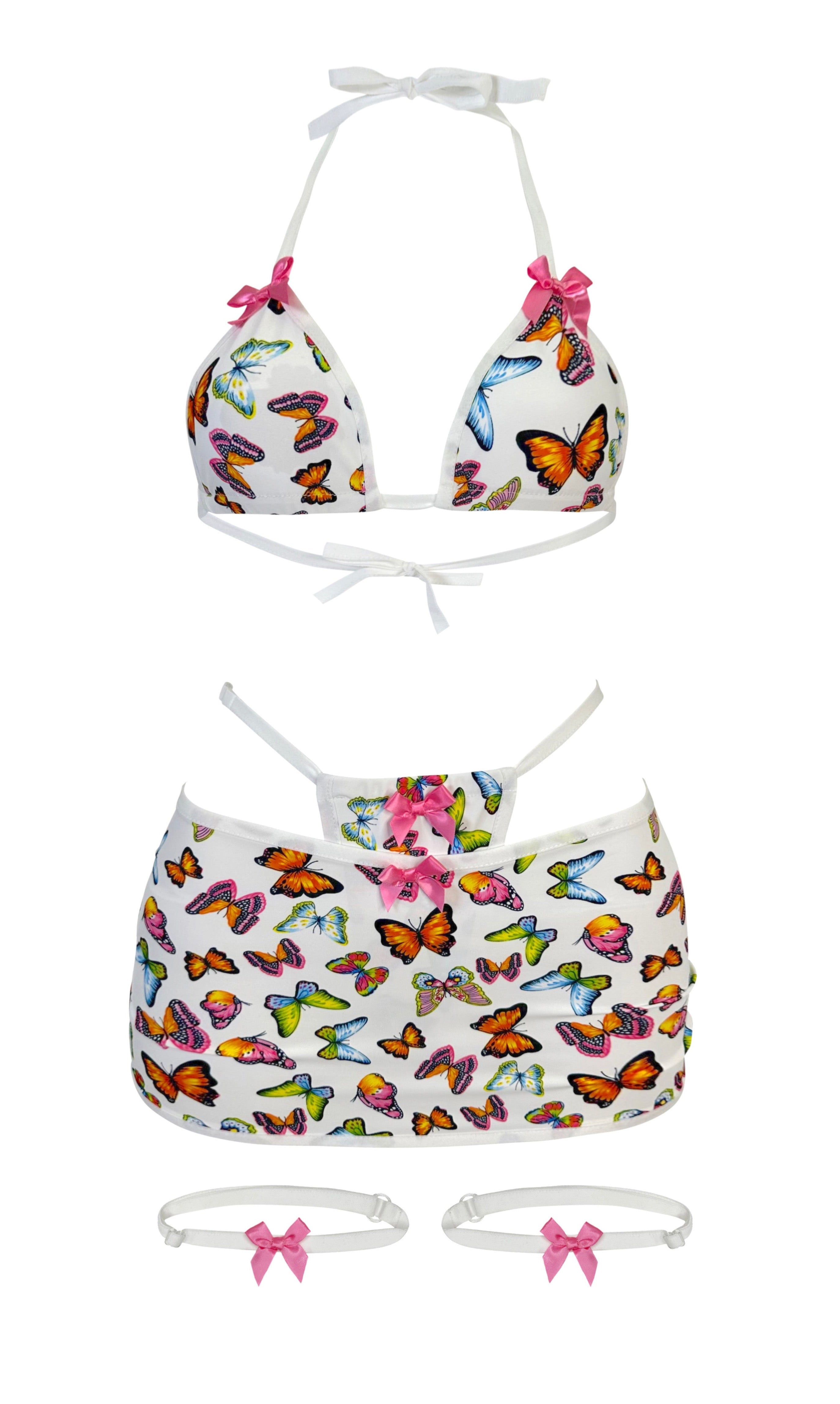 BUTTERFLIES & BOWS SET