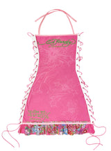 ED HARDY PINK CROSS DRESS